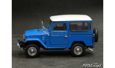 Toyota Land cruiser FJ40V blue 1-43 Ebbro, масштабная модель, scale43