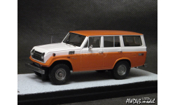 Toyota Land Cruiser FJ55 orange-white 1-43 MK-MINIATURES