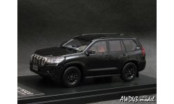 Toyota Land Cruiser Prado 150 TX L Package 70th Annyversary Limited 2021 black 1-43 Hi-Story