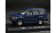 Toyota Land Cruiser Prado 90 blue 1-43 High Speed, масштабная модель, scale43