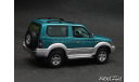 Toyota Land Cruiser Prado 90 SWB l.green-silver 1-43 Vitesse, масштабная модель, scale43