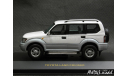 Toyota Land Cruiser Prado 90 white 1-43 IXO, масштабная модель, scale43