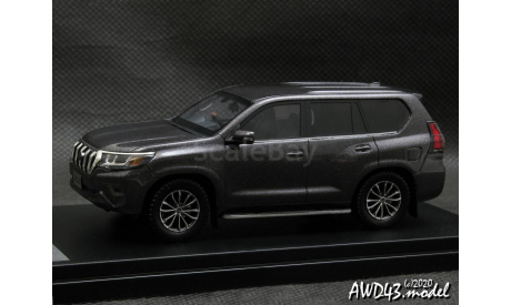 Toyota Land Cruiser Prado 150 TZ-G 2019 Grey 1-43 Hi-story HS249GY, масштабная модель, scale43