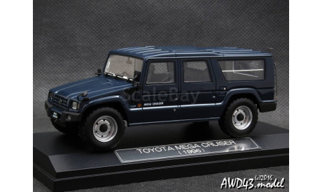 Toyota Mega Cruiser 4x4 SUV 1996 blue 4x4 1-43 Hi-Story, масштабная модель, scale43