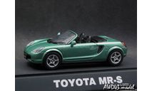 Toyota MR-S Cabrio green 1-43 Ebbro, масштабная модель, scale43