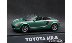 Toyota MR-S Cabrio green 1-43 Ebbro