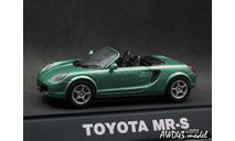 Toyota MR-S Cabrio green 1-43 Ebbro, масштабная модель, scale43
