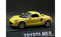 Toyota MR-S Hardtop yellow 1-43 Ebbro, масштабная модель, scale43