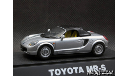Toyota MR-S Softtop silver 1-43 Ebbro