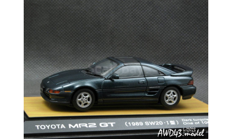 Toyota MR2 GT-S SW20 III 1993 yellow 1-43 Tosa, масштабная модель, scale43