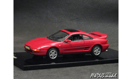 Toyota MR2 GT SW20 red 1-43 Marsh Models MR-001/B, масштабная модель, scale43