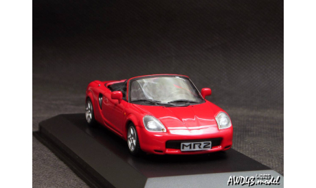 Toyota  MR-S MR2 red 1-43 Minichamps, масштабная модель, scale43