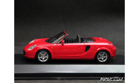 Toyota  MR-S MR2 red 1-43 Minichamps, масштабная модель, scale43