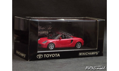 Toyota  MR-S MR2 red 1-43 Minichamps, масштабная модель, scale43