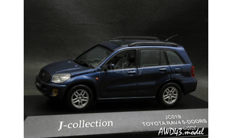 Toyota RAV4 5-Doors LHD blue 1-43 J-Collection JC019, масштабная модель, scale43