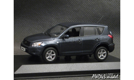 Toyota RAV4 III LWB LHD 2006 grey (spare wheel) 1-43 Minichamps, масштабная модель, scale43