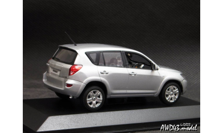 Toyota RAV4 III LWB silver 1-43 Minichamps, масштабная модель, scale43