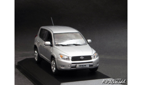 Toyota RAV4 III LWB silver 1-43 Minichamps, масштабная модель, scale43