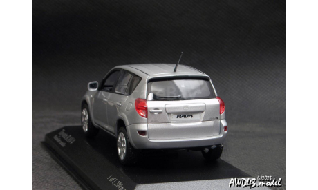 Toyota RAV4 III LWB silver 1-43 Minichamps, масштабная модель, scale43
