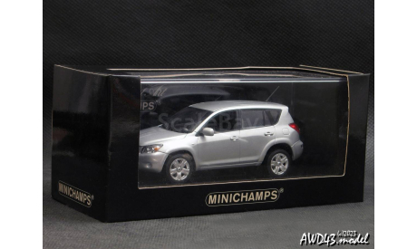 Toyota RAV4 III LWB silver 1-43 Minichamps, масштабная модель, scale43