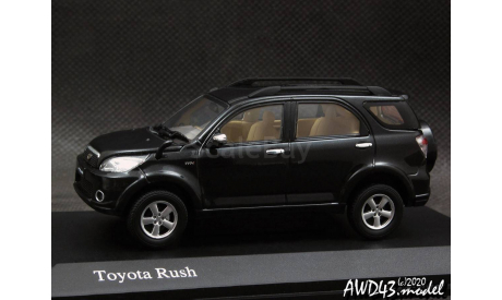 Toyota Rush Terios 4WD 2011 black 1-43 RIMS, масштабная модель, scale43