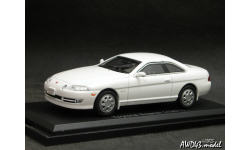 Toyota Soarer 1991 white 1-43 Hachette Japan (Norev)