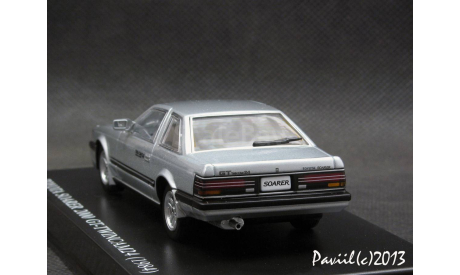 Toyota Soarer 2000GT-TWINCAM24 GZ10 1984 silver 1-43 DISM, масштабная модель, scale43