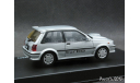 Toyota Starlet Turbo-S EP71 1986 silver 1-43 DISM, масштабная модель, scale43