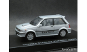 Toyota Starlet Turbo-S EP71 1986 silver 1-43 DISM, масштабная модель, scale43