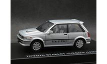 Toyota Starlet Turbo-S EP71 1986 silver 1-43 DISM, масштабная модель, scale43
