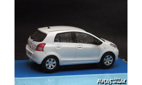 Toyota Yaris white 1-43 Cararama, масштабная модель, Bauer/Cararama/Hongwell, scale43