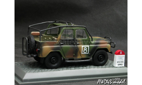 УАЗ-469 1-43 Handmade conversion, масштабная модель, scale43