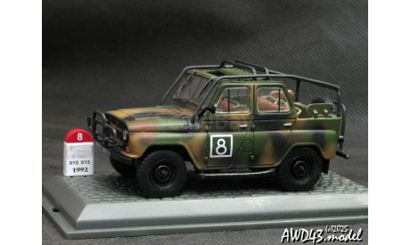 УАЗ-469 1-43 Handmade conversion, масштабная модель, scale43