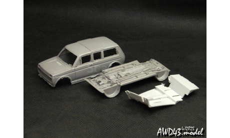 КИТ ВАЗ 2129 Нива 1-43 UMN43 UM-K014 ТрансКИТ, масштабная модель, scale43, UM43