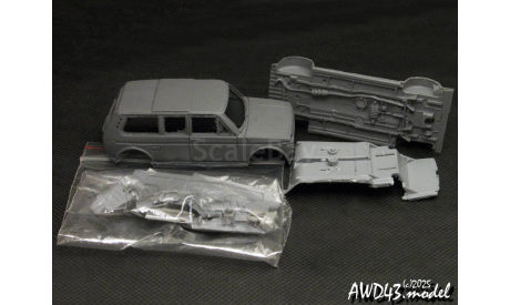 КИТ ВАЗ 2129 Нива рестайлинг 1-43 UM43 UM-K015 ТрансКИТ, масштабная модель, scale43