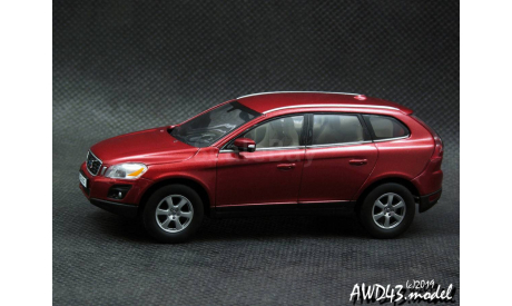 Volvo XC60 2007 d.red metallic 4x4 1-43 Dealer=Motorart, масштабная модель, scale43