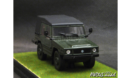 VW Iltis 1.6 TD Bundeswehr 1980 1-43 Norev Handmade conversion, масштабная модель, Volkswagen, scale43