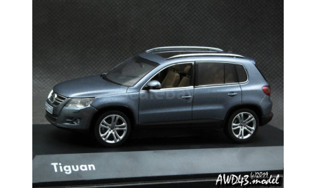 VW Tiguan grey met 4x4 1-43 Schuco, масштабная модель, scale43, Volkswagen