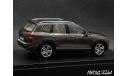 VW Touareg 2010 d.brown 1-43 Dealer=Schuco 7P1099300H8Z, масштабная модель, 1:43, 1/43
