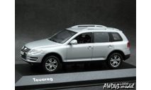 VW Touareg Facelift 2006 silver 1-43 Minichamps, масштабная модель, Volkswagen, scale43