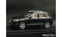 VW Touareg II 2010 black 1-43 Dealer=Schuco, масштабная модель, Volkswagen, scale43