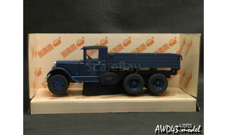 ЗИС-6 6x6 синий 1-43 НАП, масштабная модель, НАП-АРТ, scale43