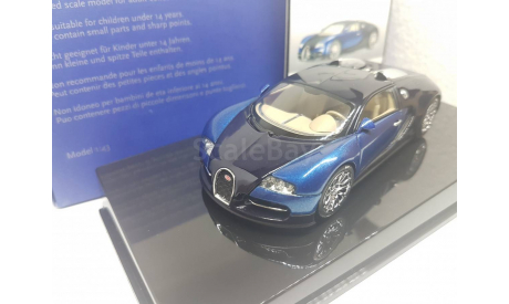 Bugatti veyron EB 16.4 Autoart 1/43. Сертификат., масштабная модель, scale43