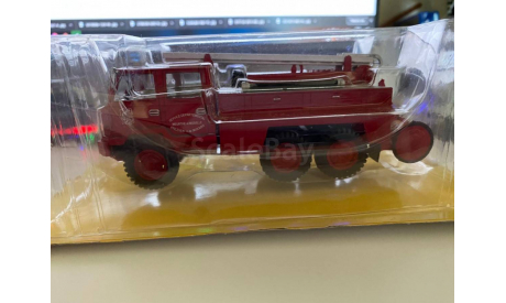 Berliet FF 6x6 Pompiers, масштабная модель, Hachette, scale43