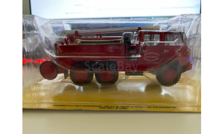 Berliet FF 6x6 Pompiers, масштабная модель, Hachette, scale43