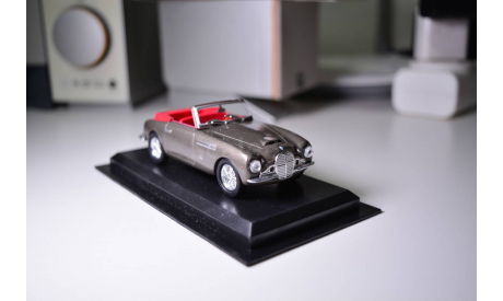 Maserati A6G 2000 Spider Frua 1952 Amer Com, масштабная модель, DeAgostini, scale43