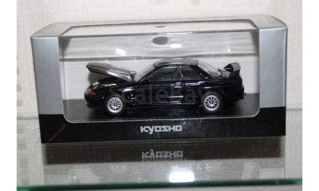 Nissan Skyline GT-R R32 V-spec II Kyosho с рубля, масштабная модель, 1:43, 1/43