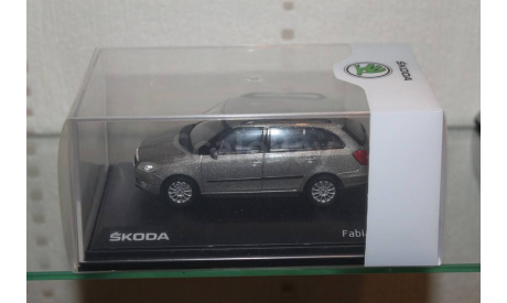 Skoda Fabia Combi FL dealer, масштабная модель, 1:43, 1/43, Abrex