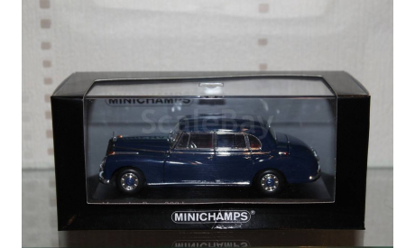 РАСПРОДАЖА 1 ДЕНЬ!!! Mercedes-Benz 300b 1955 Minichamps, масштабная модель, 1:43, 1/43