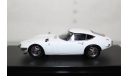 Toyota 2000GT Pegasus White HPI, масштабная модель, scale43